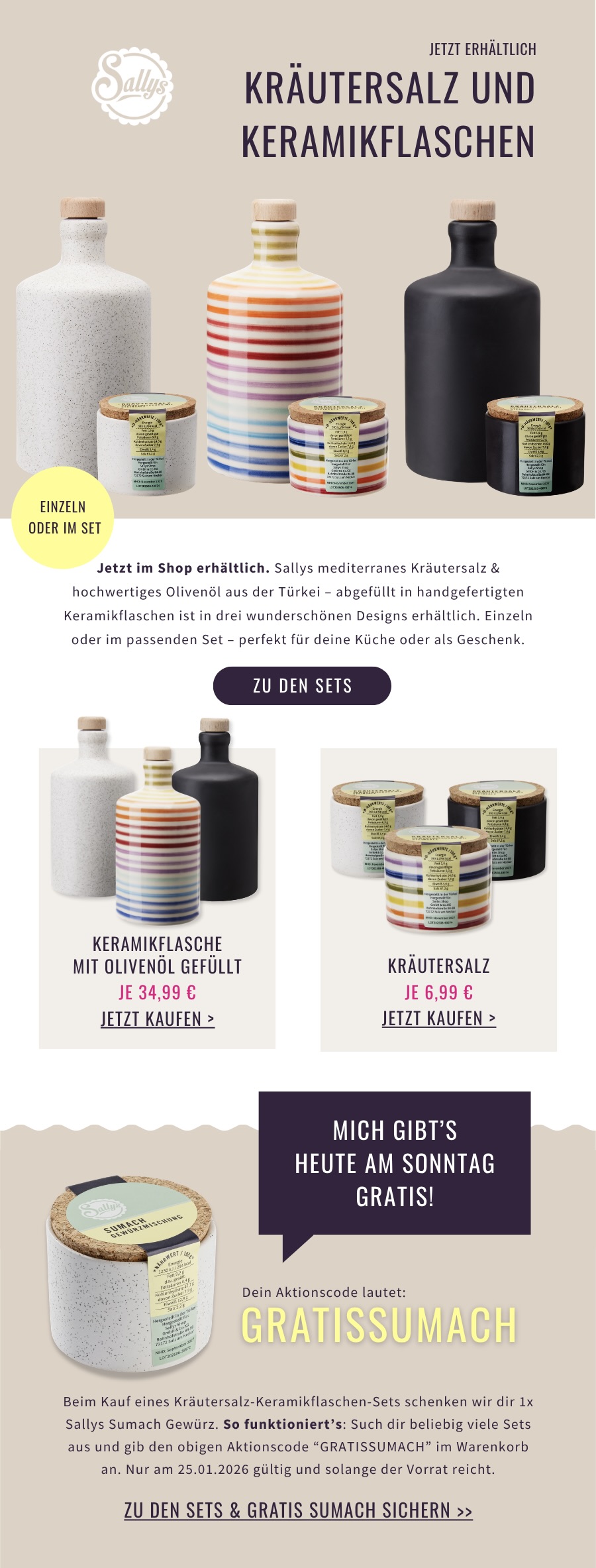 Kräutersalz Launch
